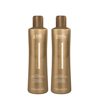 Brasil Cacau Anti Frizz Shampoo & Conditioner 300ml Pack