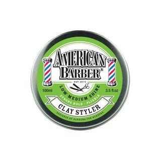 American Barber Clay Styler 50ml-100ml Duo Pack