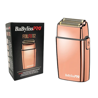 BaBylissPRO Foil FX02 Metal Double Foil Shaver - Rose Gold