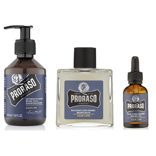 Proraso Azur Lime Beard Bundle