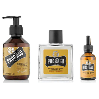 Proraso Wood & Spice Beard Bundle