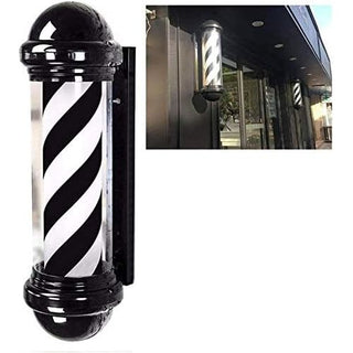 Barber Pole Black and White (Width: 19cm)