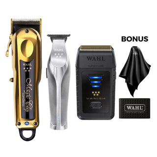 Wahl Magic Clip Gold & Hi Viz Trio