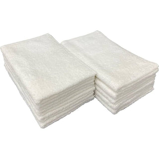 REDONE FACE TOWEL 10PCS-WHITE