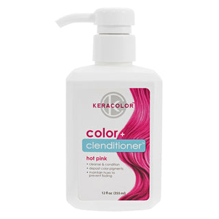 Keracolor Color Clenditioner Colour Shampoo Hot Pink 355ml