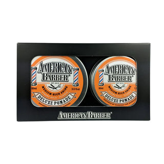 American Barber Deluxe Pomade 50ml-100ml Duo Pack