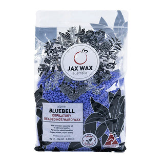 Jax Wax Australia Alpine Bluebell Hot Wax Beads 1kg - MV hair and beauty - Kilburn, SA