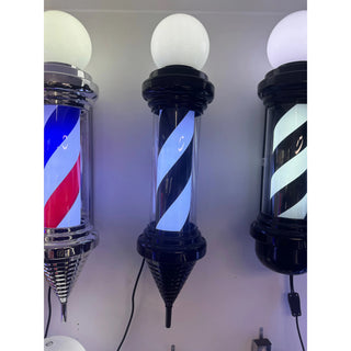 Barber pole Black cone shape