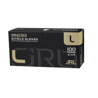 JRL Black Nitrile Gloves - 100 Pack