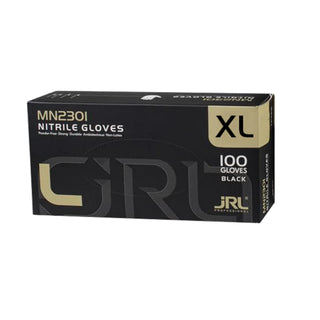 JRL Black Nitrile Gloves - 100 Pack