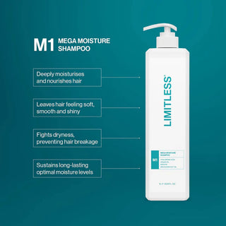 Limitless M1 Mega Moisture Shampoo