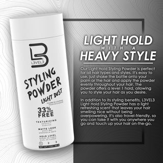 L3VEL3 Light Hold Styling Powder 30g