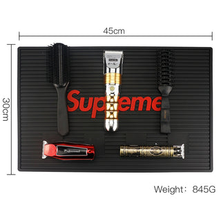 Barber Mat Magnetic Supreme Black