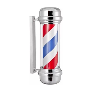 Barber pole Silver (Width: 19cm)