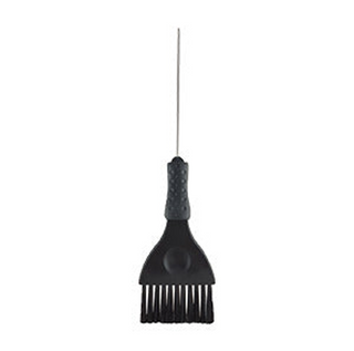 Black Tinting Brush Metal Pin