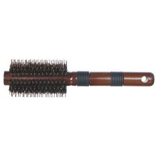 Dark Round Bristle Brush