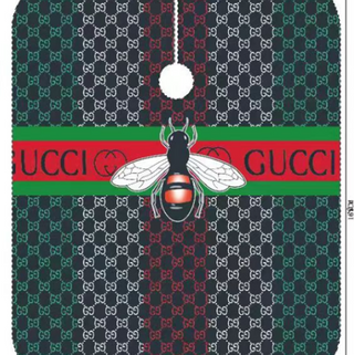 Barber Cape Gucci with bee logo