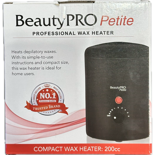 BeautyPro Petite Professional Wax Heater 200cc Black