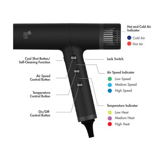 TUFT T8i Digital Compact Hair Dryer