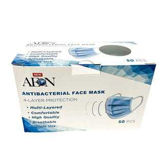 AEON SURGICAL FACE MASK 4 LAYERS 50PCS