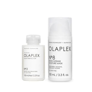 Olaplex No.3 Hair Perfector and No.8 Bond Intense Moisture Mask Bundle