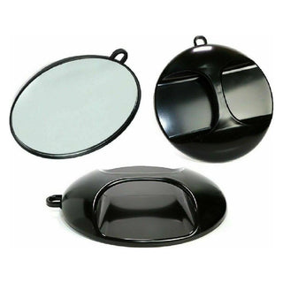 Barber Round Mirror Back Handle