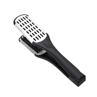 Boar Bristle Brush Black/White