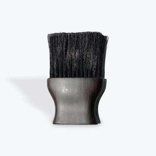 Flat Wood Handle Dark Neck Brush