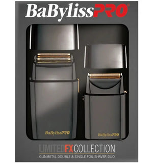 BaBylissPRO Single Foil & Double Foil Shaver Gunmetal