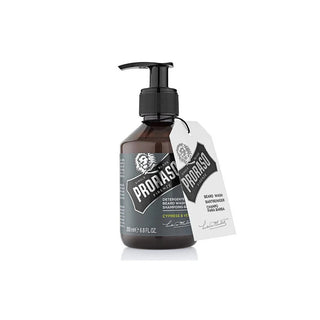 PRORASO Beard Wash Shampoo – Cypress & Vetyver (200ml)