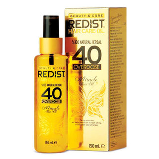 Redist "40 Overdose" 100% Natural Hair Oil 150ml