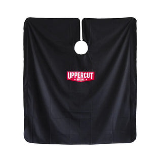 UPPERCUT BARBER CAPE - BLACK