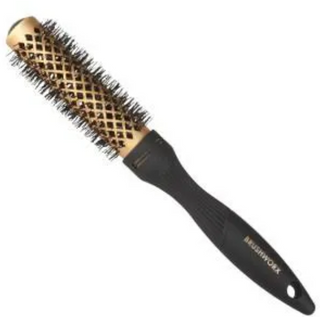 Brushworx Gold Ceramic Hot Tube Round Brush