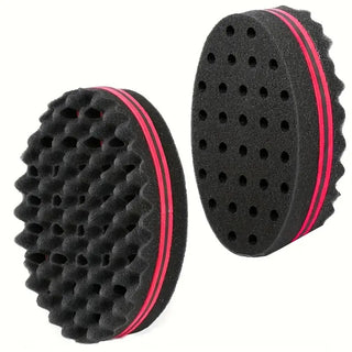 TWIST AFRO HAIR PICK COMB & SPONGE BRUSH