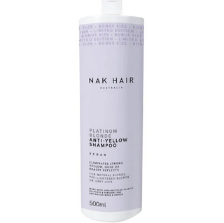 Nak Hair Platinum Blonde Anti-Yellow Shampoo 500ml