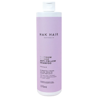 Nak Hair Platinum Blonde Anti-Yellow Shampoo 375ml