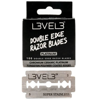 L3VEL3 Double Edge Razor Blades 100pc