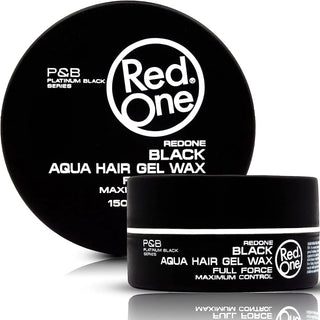 RedOne Aqua Hair Wax full force Black 150ml X 6