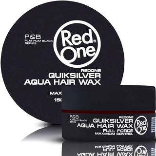 RedOne Aqua Hair Wax Full Force Quiksilver 150ml X 12 – GET 2 FREE!!!